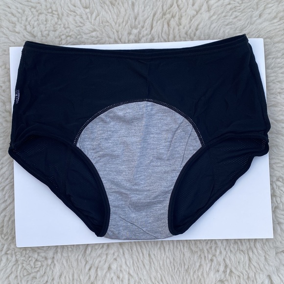 Everie Leak-proof Period Panties Women Menstrual Underwear Breathable Briefs - Picture 2 of 7